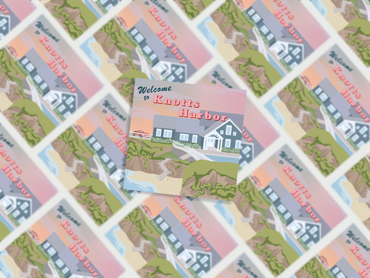 Knotts Harbor Sticker