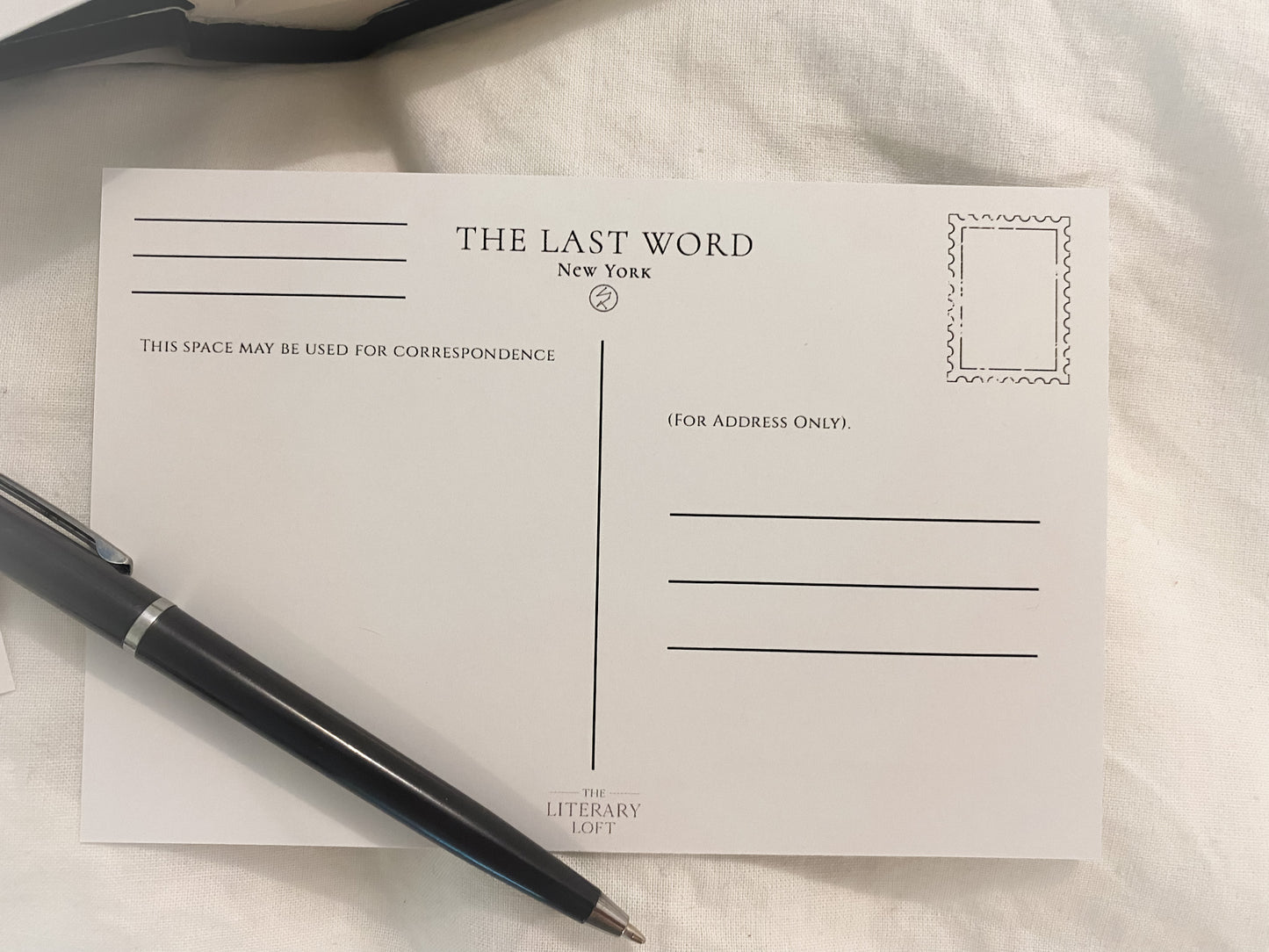 The Last Word Postcard