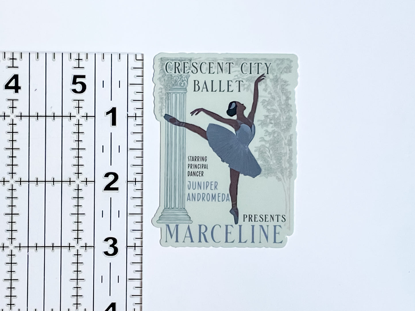 Crescent Ballet Sticker