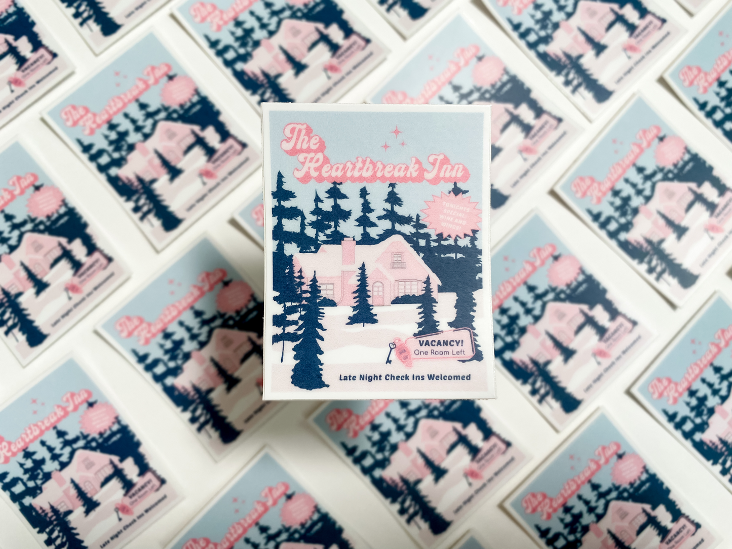 Heartbreak Inn Sticker