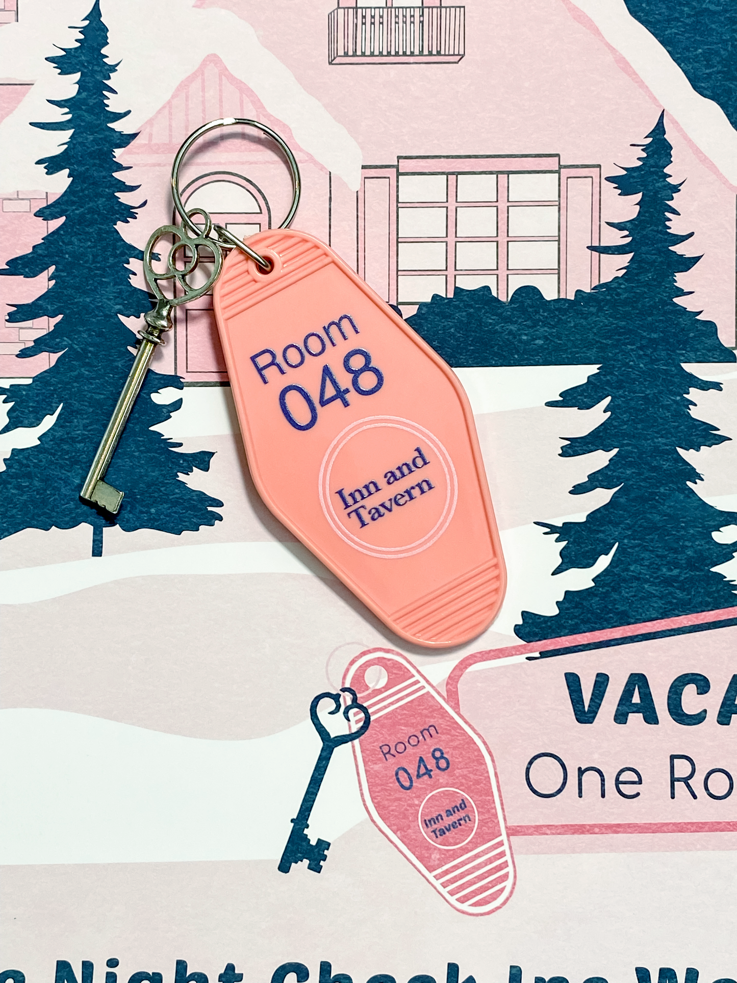 Heartbreak Inn Keychain