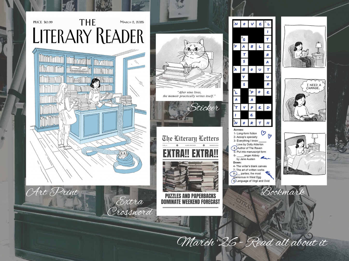 March's Literary Letter