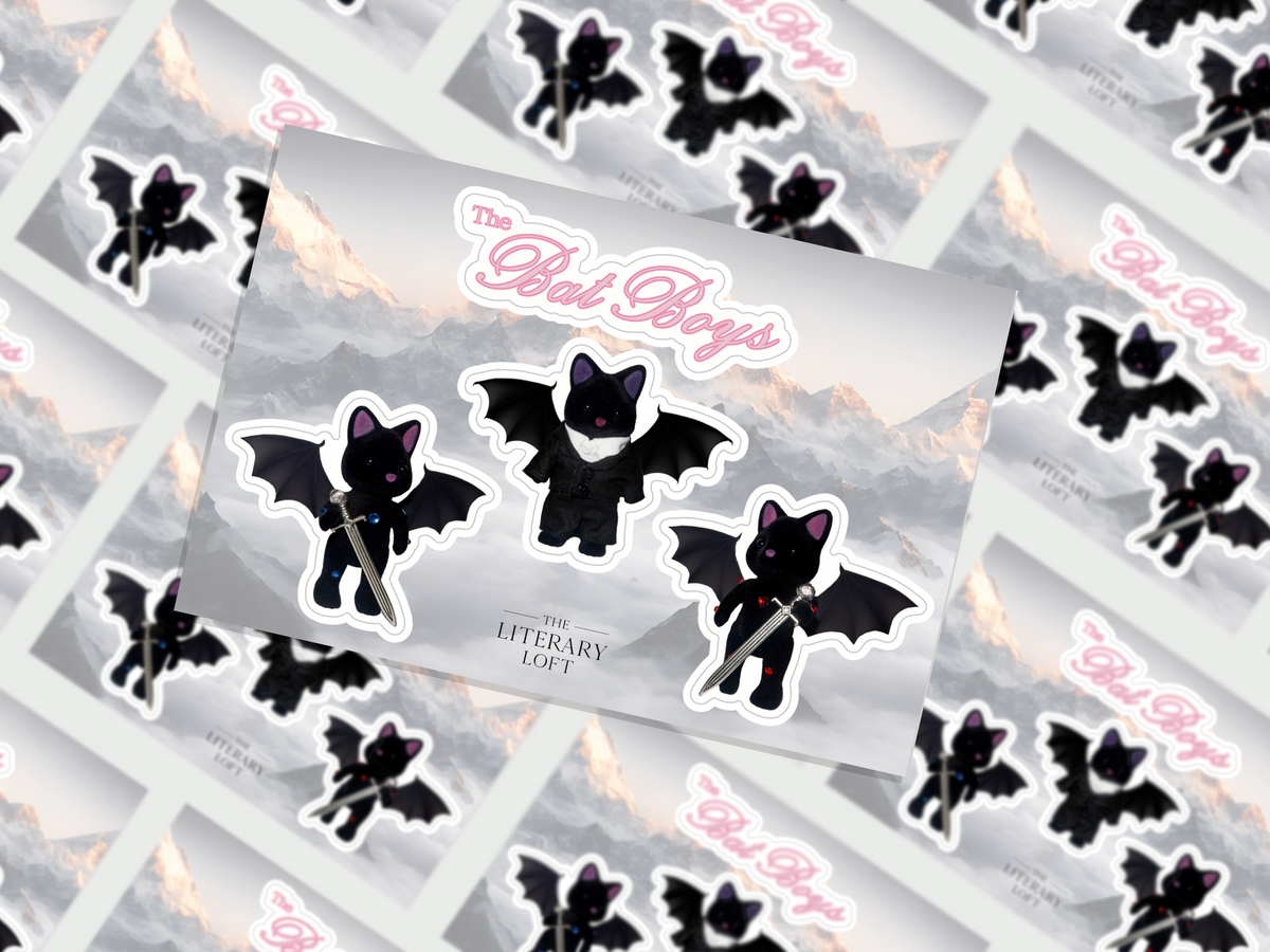 Bat Boy Sticker Sheet – The Literary Loft