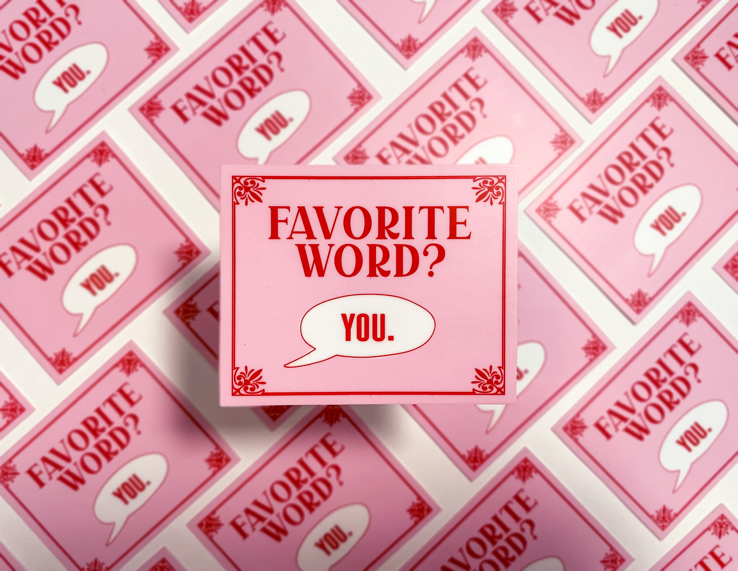 Favorite Word Sticker